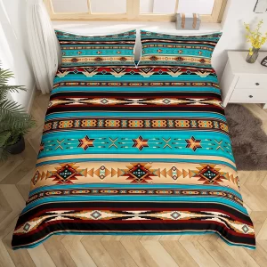 Aztec-Inspired Bedding Set