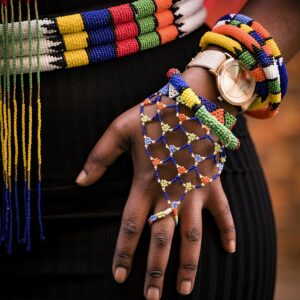 Handmade Beaded Hand Chain