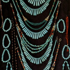 Turquoise Tiered Statement Necklace
