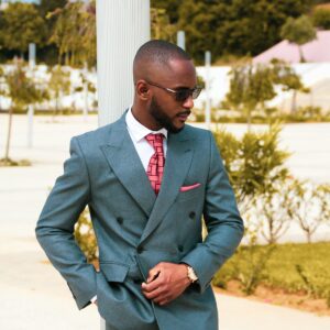 Tailored Double-Breasted Suit